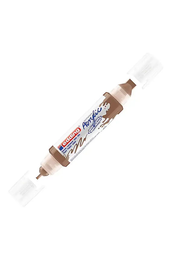 Edding 5400 3D Double Akrilik Liner Fındık Kahvesi - 1