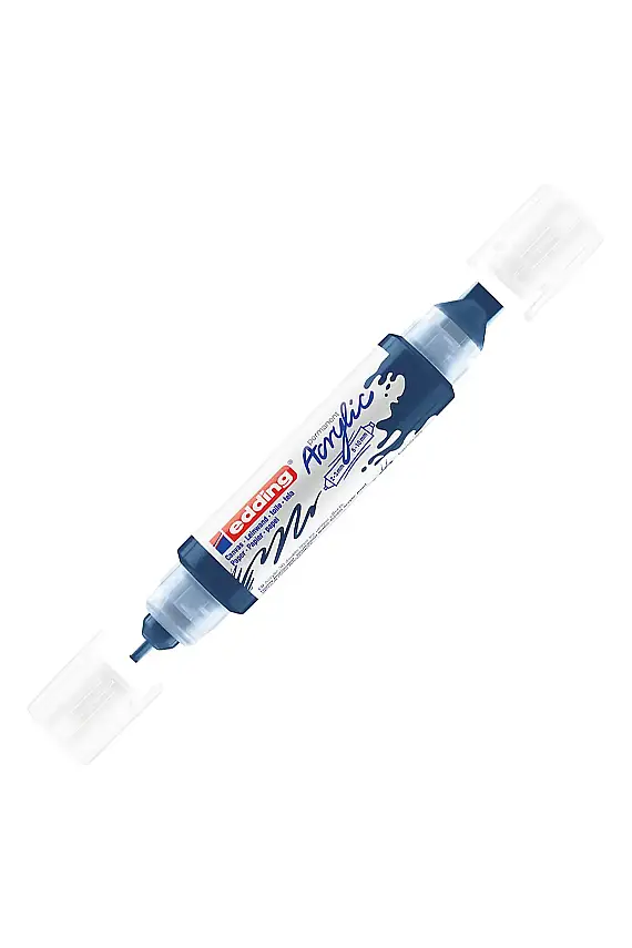 Edding 5400 3D Double Akrilik Liner Gece Mavisi - 1