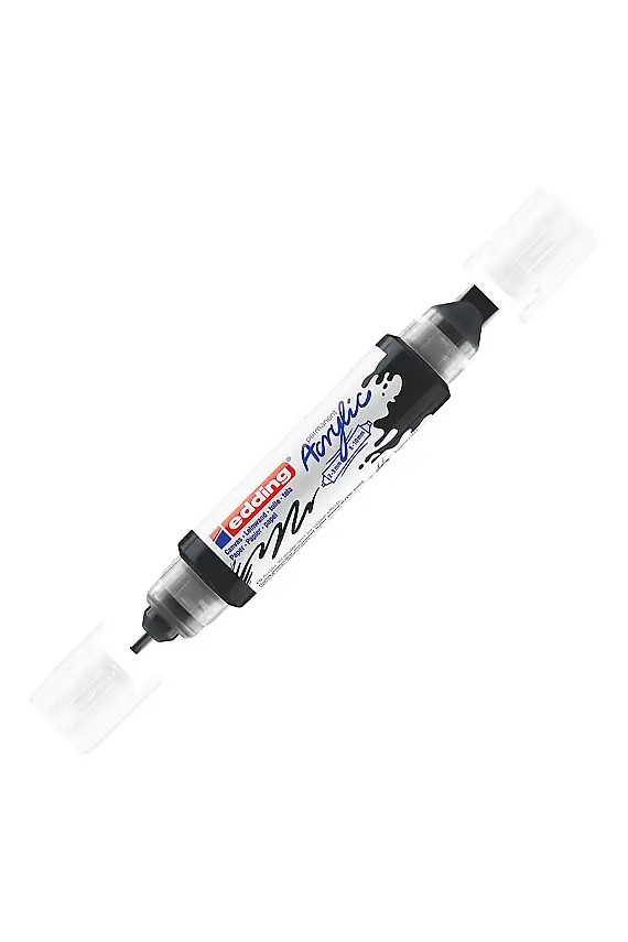 Edding 5400 3D Double Akrilik Liner Siyah - 1