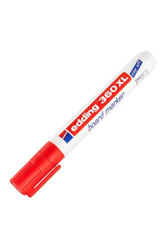 Edding Beyaz Tahta Kalemi Kırmızı 360 XL - 1