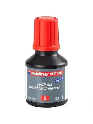 Edding Tahta Kalem Mürekkebi Kırmızı 2 Li 30 ml BT30 - Edding (1)