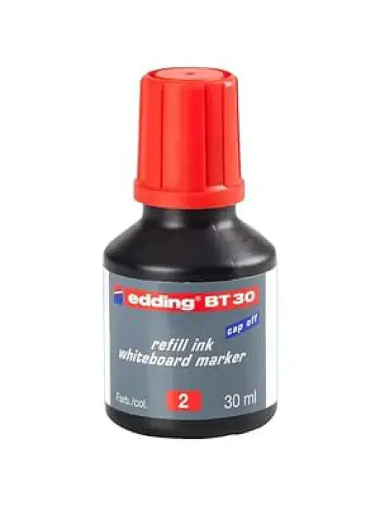 Edding Tahta Kalem Mürekkebi Kırmızı 2 Li 30 ml BT30 - 2