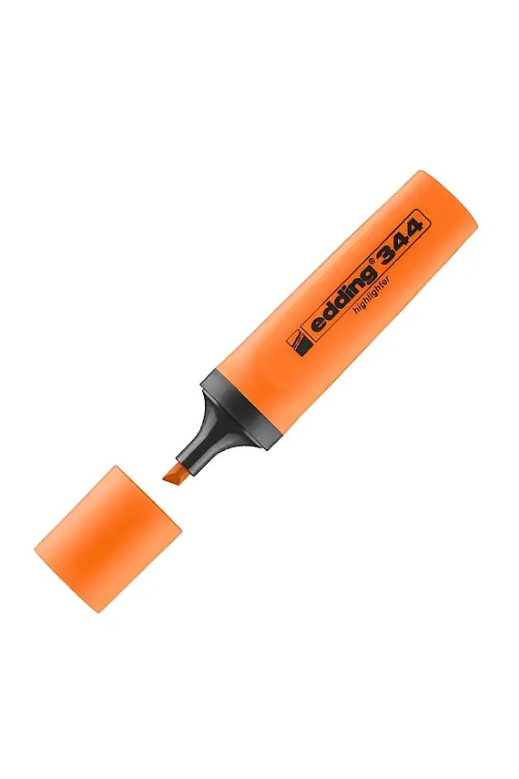 Edding Turuncu Fosforlu Kalem 344 - 1
