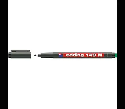 Edding Yeşil Asetat Kalemi Silgili 149 - Edding (1)