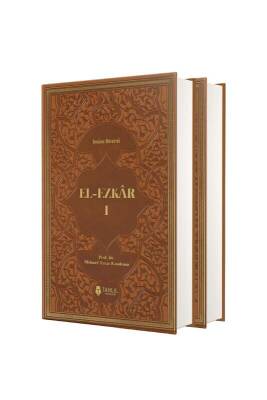El Ezkar 2 Cilt Takım - Deri - Tahlil Yayınları (1)