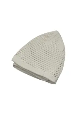El Örme Model Takke - Beyaz - Akfeda Basım Yayın (1)