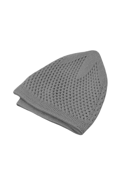 El Örme Model Takke - Gri - Akfeda Basım Yayın