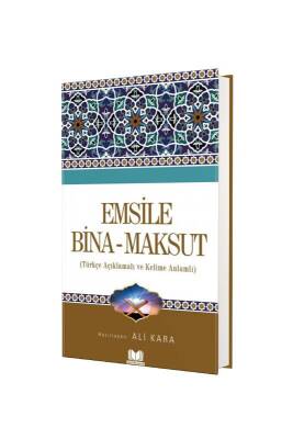 Emsile Bina Maksut Tercümesi Kelime Anlamlı - Kitapkalbi Yayıncılık