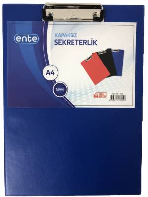 Ente A4 Sekreterlik Kapaksız Mavi - Ente