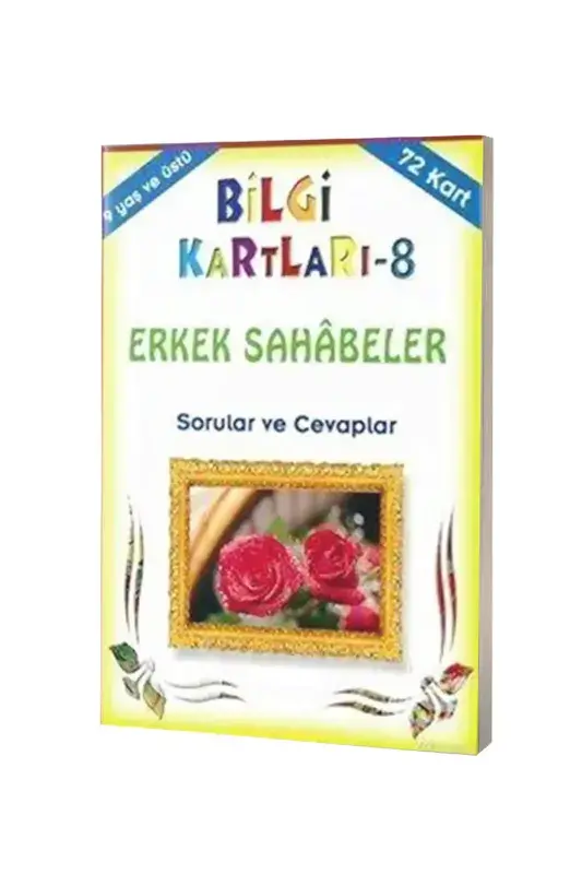 Erkek Sahabeler Sorular ve Cevaplar - Bilgi Kartları 8 - 9+ Yaş - 1