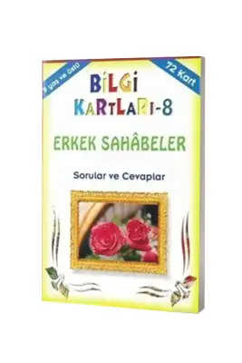 Erkek Sahabeler Sorular ve Cevaplar - Bilgi Kartları 8 - 9+ Yaş - 1