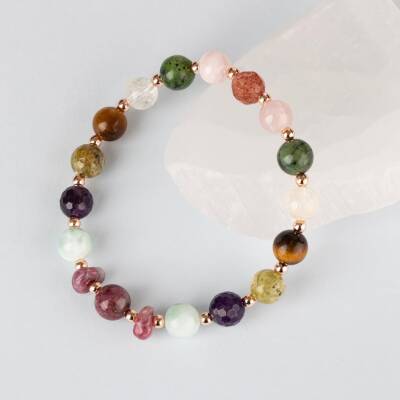 Eşler Arası Uyum Doğal Taş Bileklik - 3