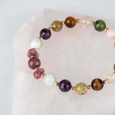 Eşler Arası Uyum Doğal Taş Bileklik - 5