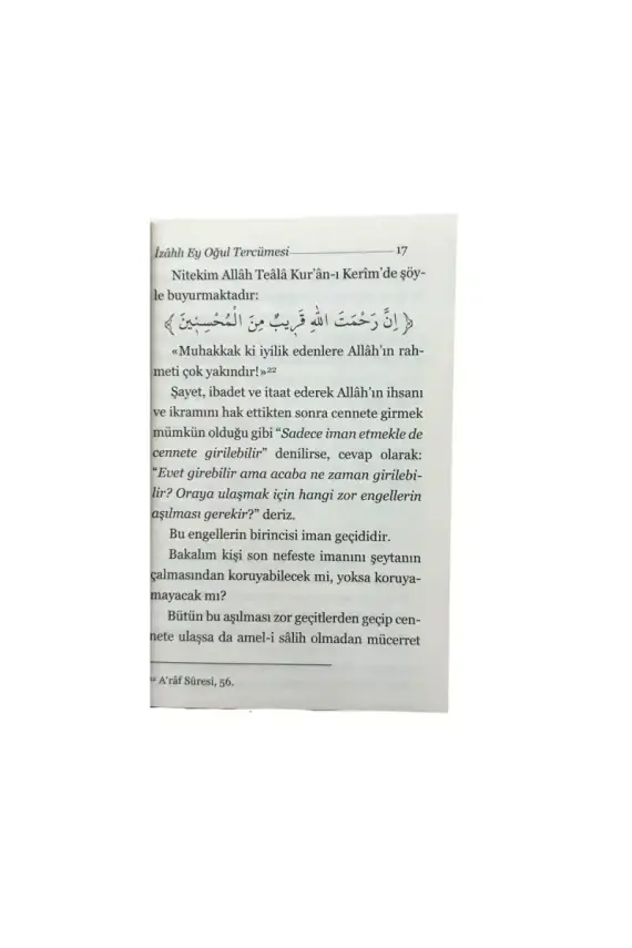 Ey Oğul İzahlı Tercümesi - 3