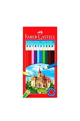 Faber Aquarell Boya Kalemi 12 Renk Karton Kutu - 3