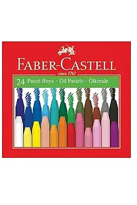 Faber Castell Altıgen Pastel Boya 24 Renk Karton Kutu - 3