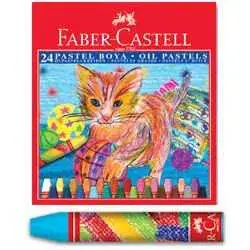 Faber Castell Altıgen Pastel Boya 24 Renk Karton Kutu - 1