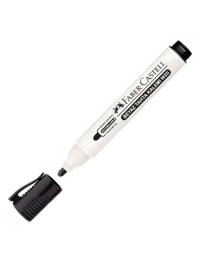 Faber Castell BeyazTahta Kalemi Siyah W153 2.2 - 2