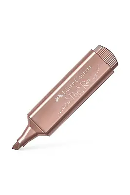 Faber Castell Fosforlu Kalem Metalik Rose - Faber Castell