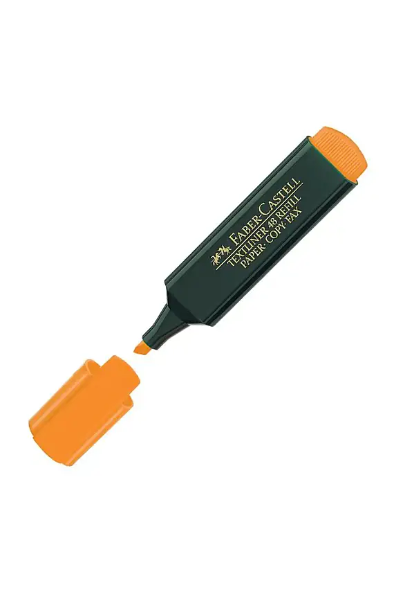 Faber Castell Fosforlu Kalem Turuncu 1548 - 1
