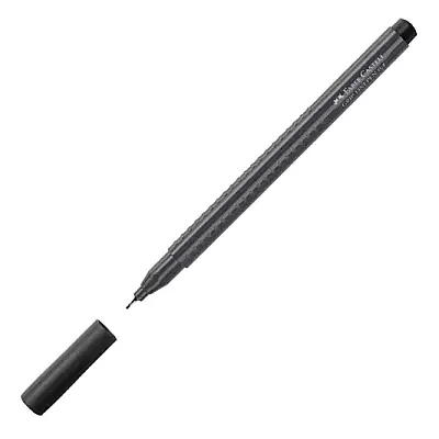 Faber Castell Grip Finepen 0.4 Gri - 1