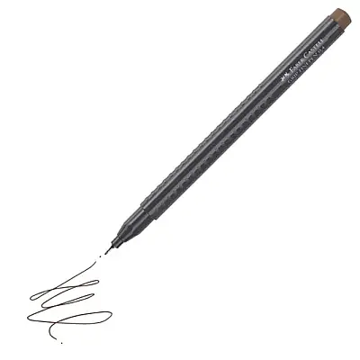 Faber Castell Grip Finepen 0.4 Açık Kahverengi - Faber Castell (1)