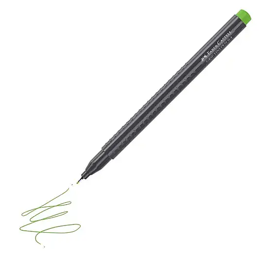 Faber Castell Grip Finepen 0.4 Çim Yeşil - 9