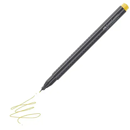 Faber Castell Grip Finepen 0.4 Gold - 5