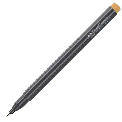 Faber Castell Grip Finepen 0.4 Keçeli Kalem Krom Sarısı - 7