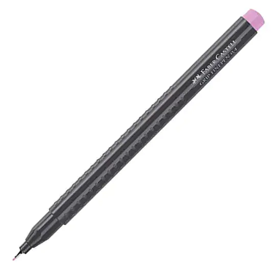 Faber Castell Grip Finepen 0.4 Keçeli Kalem Pembe - 3