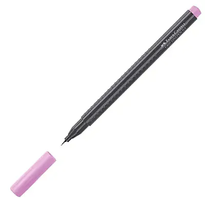 Faber Castell Grip Finepen 0.4 Keçeli Kalem Pembe - 7
