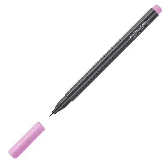 Faber Castell Grip Finepen 0.4 Keçeli Kalem Pembe - 7