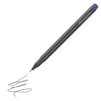Faber Castell Grip Finepen 0.4 Keçeli Mor - Faber Castell (1)