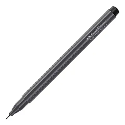 Faber Castell Grip Finepen 0.4 Siyah - 7
