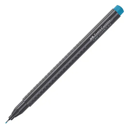 Faber Castell Grip Finepen 0.4 Turkuaz - 7