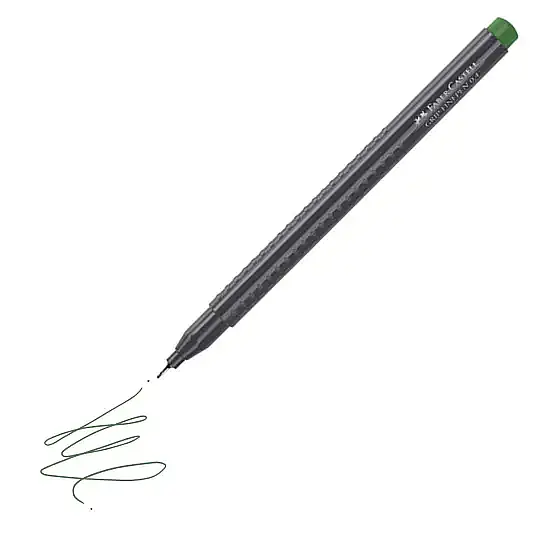 Faber Castell Grip Finepen 0.4 Yeşil - 2
