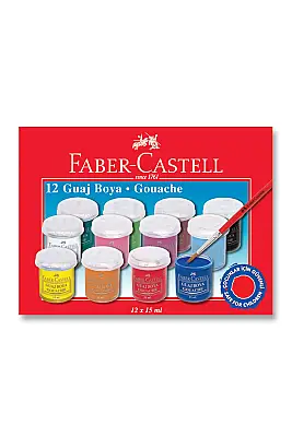 Faber Castell Guaj Boya 12 Li - 1