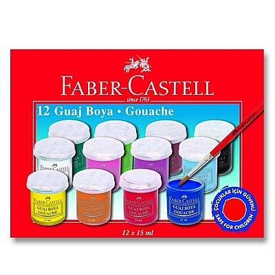 Faber Castell Guaj Boya 12 Li - Faber Castell (1)