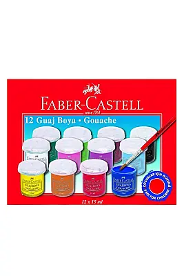 Faber Castell Guaj Boya 12 Li - 3