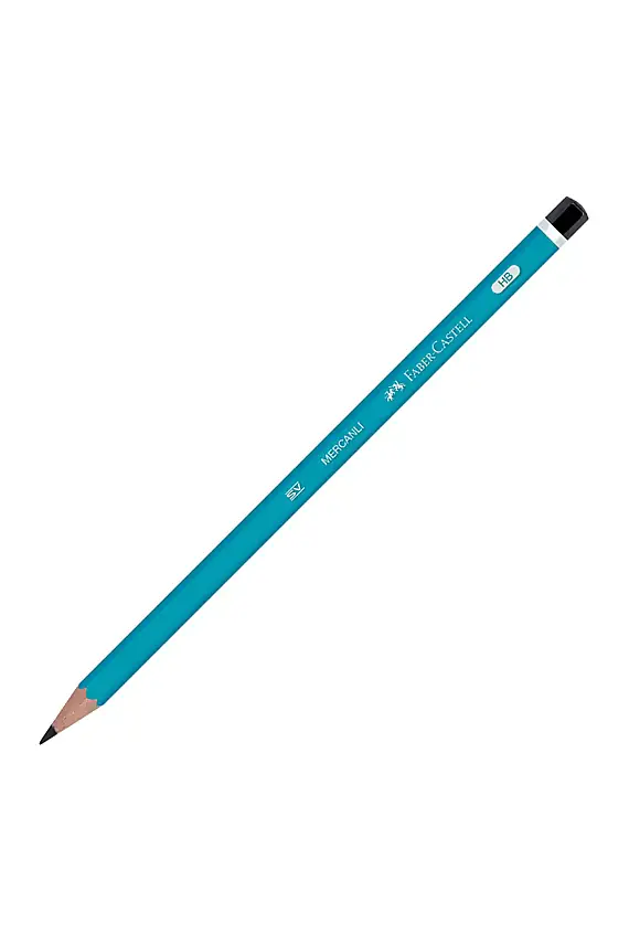 Faber Castell Köşeli Mercanlı Kurşun Kalem - 1