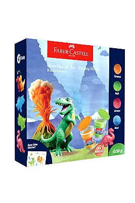 Faber Castell Oyun Hamuru Seti - 3