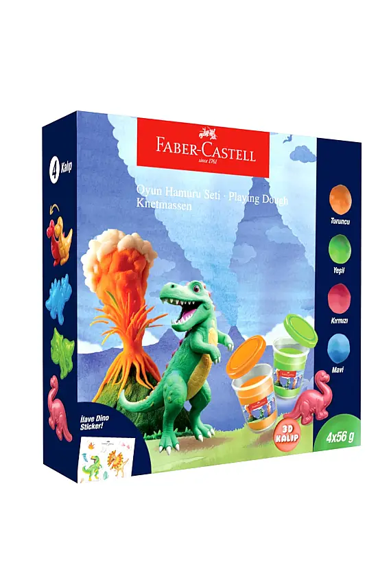 Faber Castell Oyun Hamuru Seti - 3