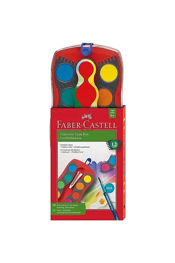 Faber Castell Suluboya Değiştirilebilir Tablet 24 Renk - 1
