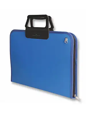 Faber Castell Teknik Resim Proje Çantası 28 x 34 cm Mavi - Faber Castell (1)