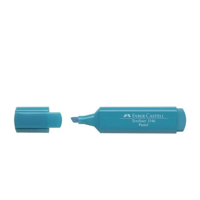 Faber Castell Textliner 46 Pastel Gök Mavi Fosforlu Kalem - 1