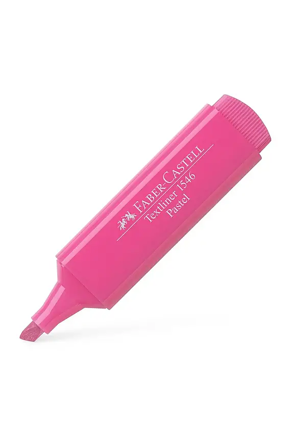 Faber Castell Textliner 46 Pastel Lila Fosforlu Kalem - 1