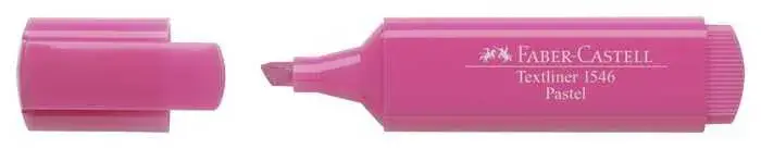 Faber Castell Textliner 46 Pastel Lila Fosforlu Kalem - 1