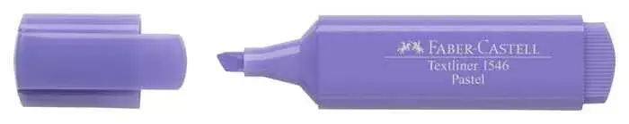 Faber Castell Textliner 46 Pastel Mor Fosforlu Kalem - 1