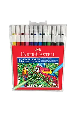 Faber Castell Yıkanabilir Keçeli Kalem 12 Lı - 3