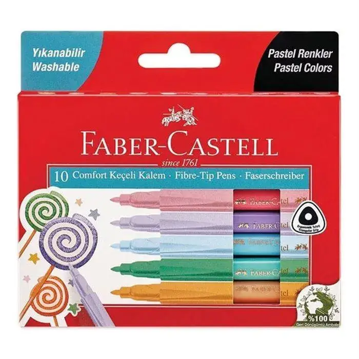 Faber Comfort Aquarelle Keçeli, 10'Lu - 1